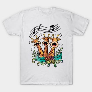 Three giraffe T-Shirt